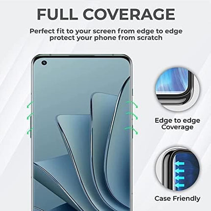 Edge To Edge Uv Tempered Glass Screen Protector For Iqoo Z7 Pro 5G (Pack Of 1) For Cellphone