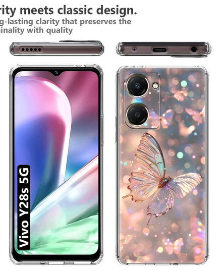 Soft Silicone Designer Printed Full Protection Printed Back Case Cover for Vivo Y28s 5G -D3164