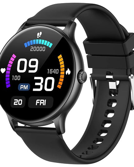Fire-Boltt Phoenix Ultra Luxury Stainless Steel, Bluetooth Calling Smart Watch, AI Voice Assistant, Metal Body with 120+ Sports Modes, SpO2, Heart Rate Monitoring (Dark Grey)