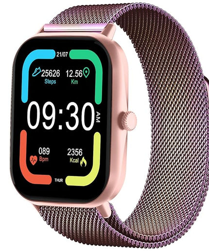 Fire-Boltt Ninja Call Pro Max Smart Watch 2.01 inch Display, Bluetooth Calling, 120+ Sports Modes, Health Suite, Voice Assistance (Black SS)