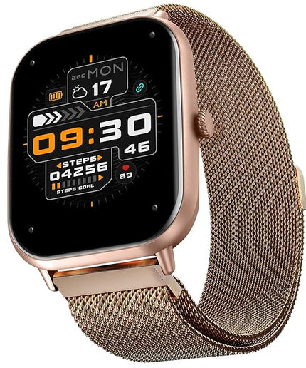 Fire-Boltt Ninja Call Pro Max Smart Watch 2.01 inch Display, Bluetooth Calling, 120+ Sports Modes, Health Suite, Voice Assistance (Black SS)