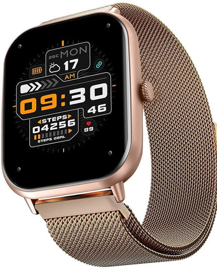 Fire-Boltt Ninja Call Pro Max Smart Watch 2.01 inch Display, Bluetooth Calling, 120+ Sports Modes, Health Suite, Voice Assistance (Black SS)