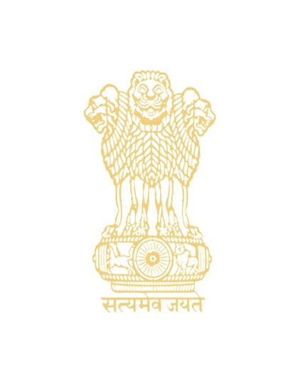 Satyamev Jayate Gold shine Simple Sticker Only