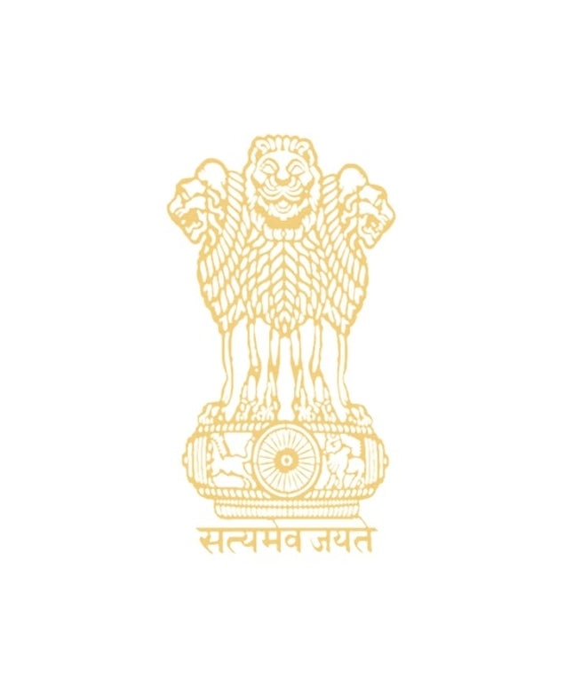 Satyamev Jayate Gold shine Simple Sticker Only